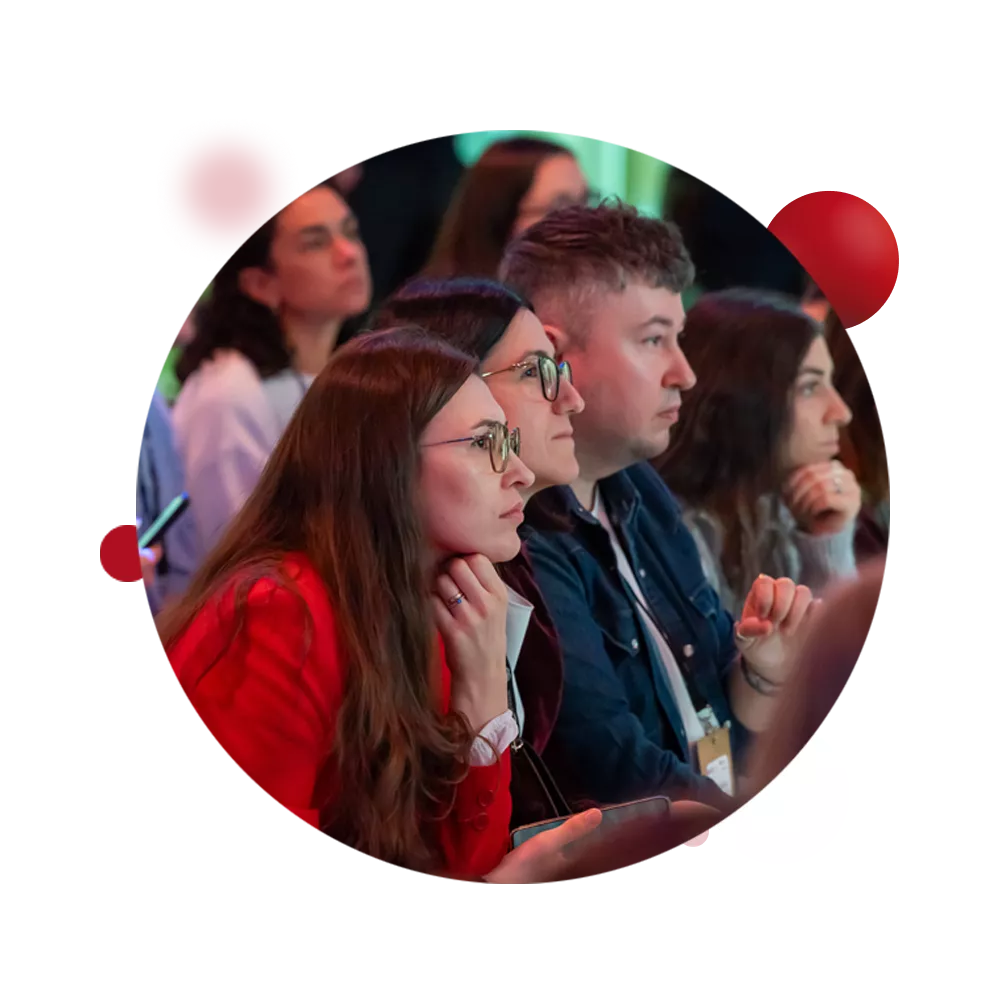 Audience in a session at EACVI Congress