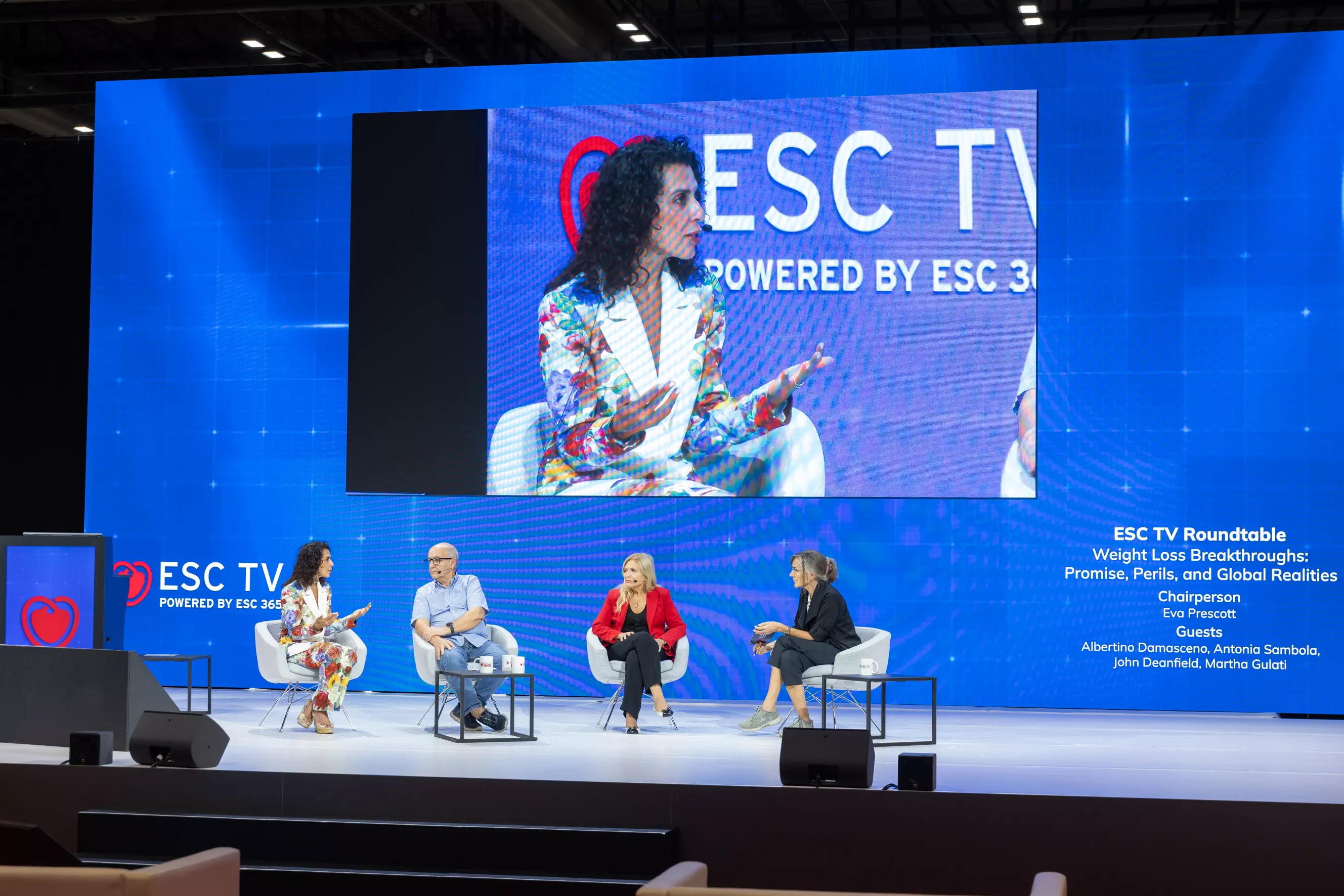 Experience cardiology in motion at the ESC TV Stage