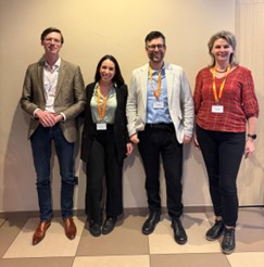 WG AVB Nucleus members at the EHH Brussels 6 February - Editorial April Newsletter